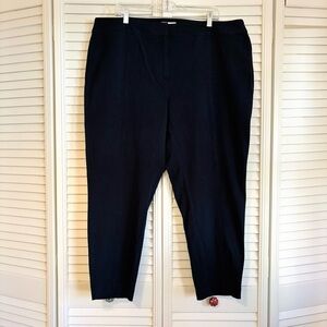 Talbots Black Dress Pants Slacks Trousers Skinny Fit Plus Size 20w